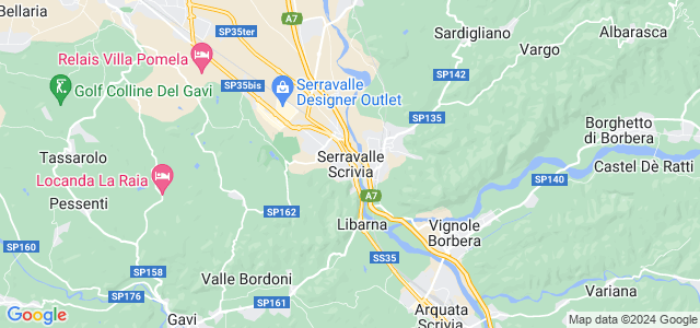 Serravalle карта магазинов