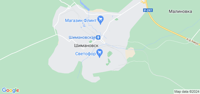 Аэропорт Шимановск Амурская область. Карта Шимановск с ключами.