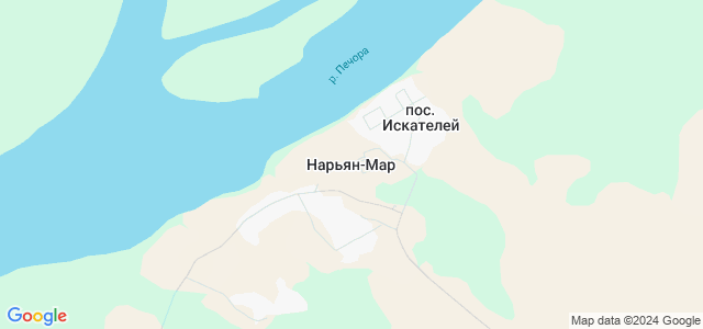 Гугл карта нарьян мар