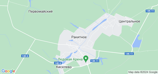 Карта хабаровск ракитное