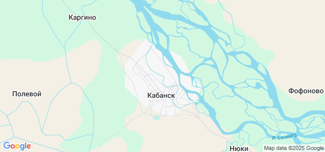 Кабанск карта бурятия