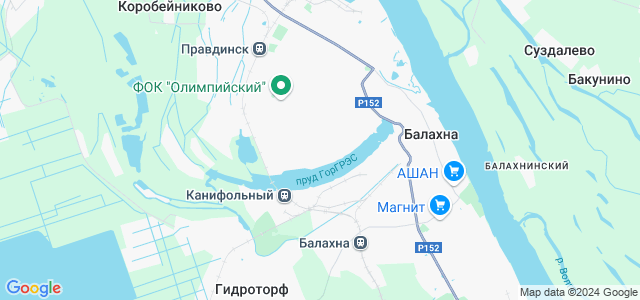 Карта балахны нижегородской