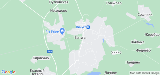 Карта старой вичуги