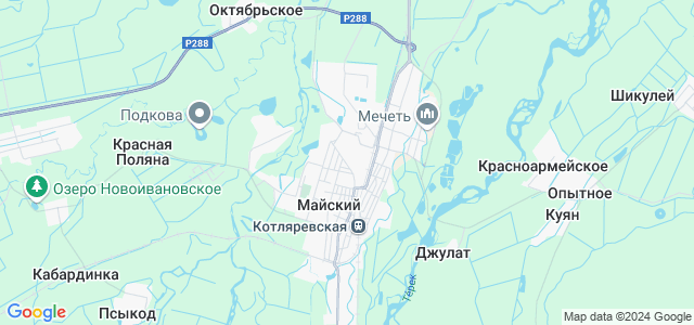 Карта майский кбр