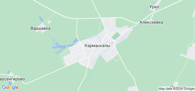 Карта осадков в кармаскалах