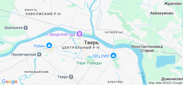 Гугл карты тверь