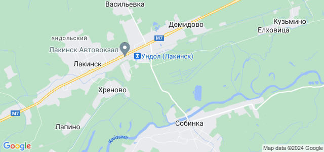 Погода в лакинске карта