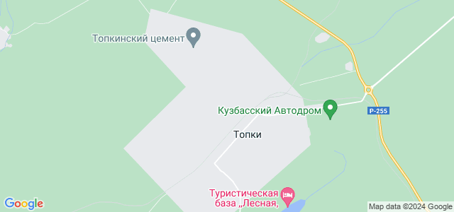 Карта улиц топки