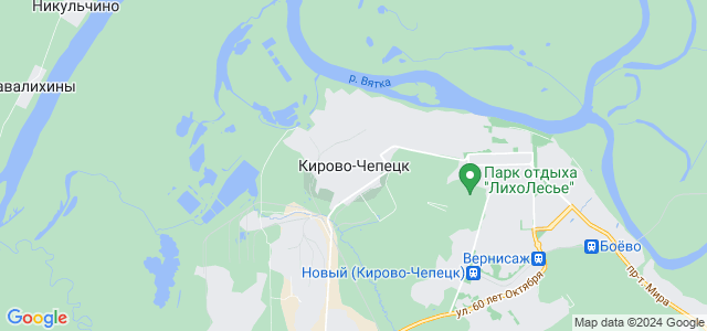 Где на карте кирово чепецк