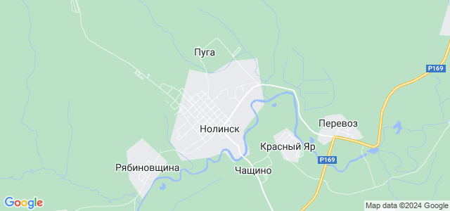 Карта города нолинска