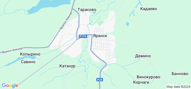 Киров яранск карта - 83 фото