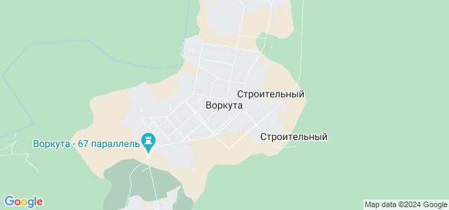 Карта воркуты гугл