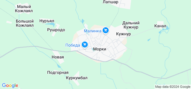 Погода морки карта