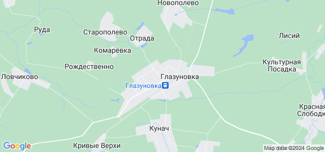 Глазуновка орел карта