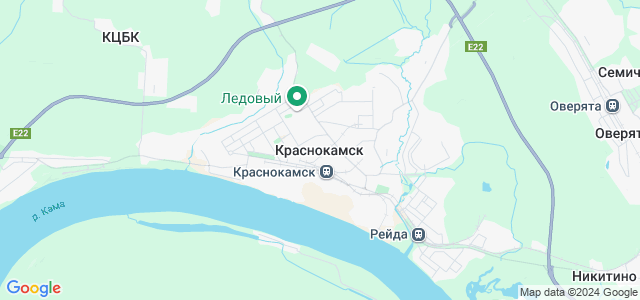 Гугл карта краснокамск