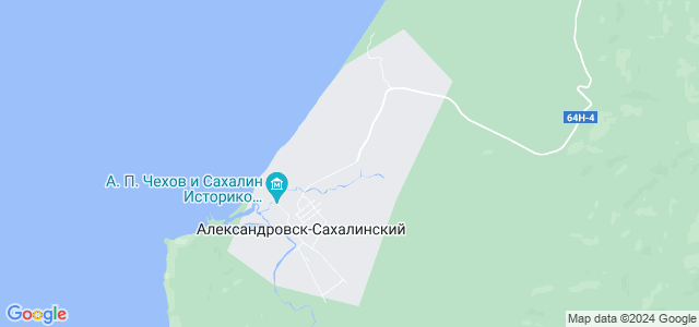 Карта александровск сахалинского