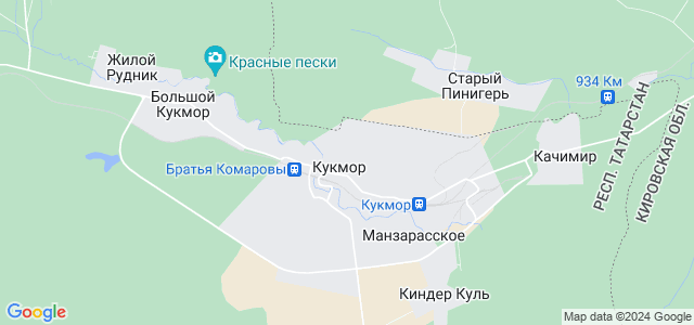 Погода кукмор карта