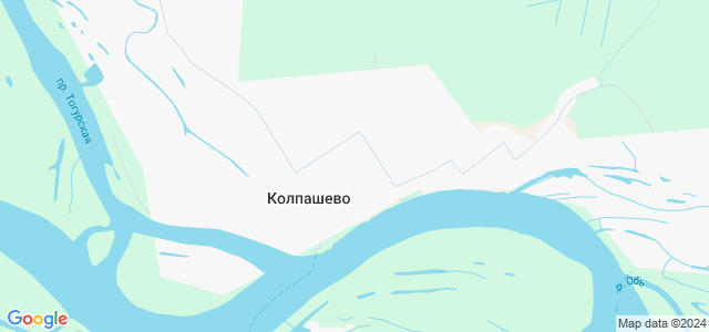 Спутниковая карта колпашево