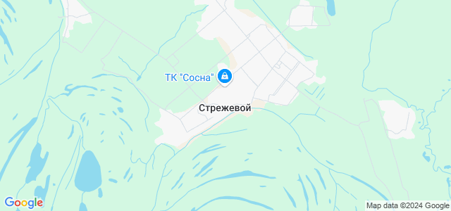 Стрежевой томск карта