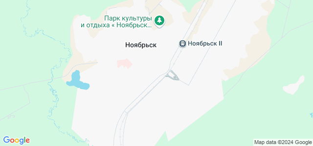 Ноябрьск где на карте