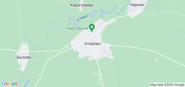 Карта тюмень упорово