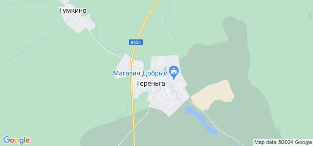 Гугл карта тереньга