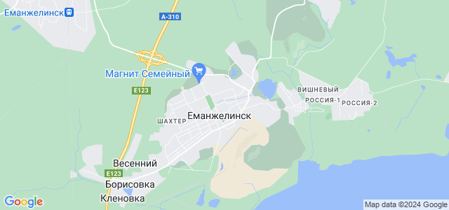 Карта адресов еманжелинск