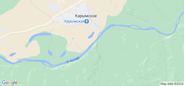 Карымская карта забайкальского края