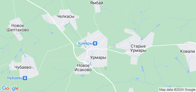 Погода урмары карта