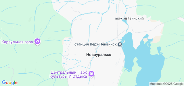 Город новоуральск свердловская область карта