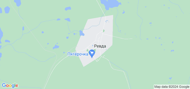 Ревда на карте