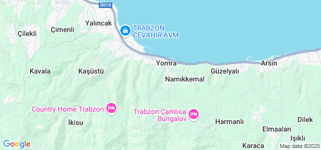 Карта турции трабзон