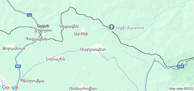 Лори армения карта