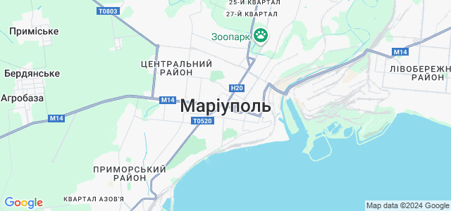 Google карта мариуполь