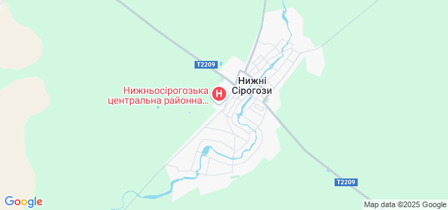 Нижние серогозы карта
