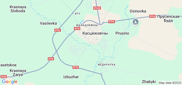 Гугл карта костюковичи