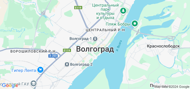 Краснослободск карта волгоград