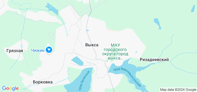 Карта осадков богородск