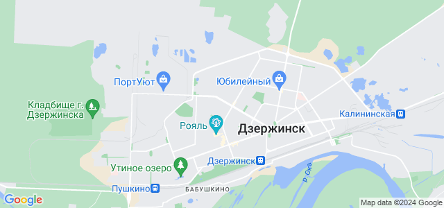 Погода дзержинск сегодня по часам нижегородская область. Дзержинск Нижегородская область на карте.