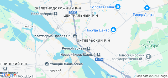 Google карта новосибирск